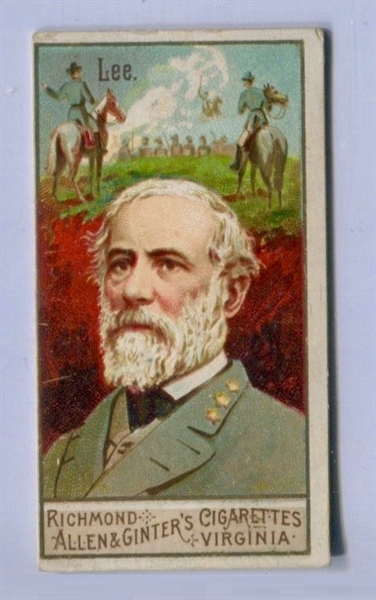 N15 Allen & Ginter Generals Robert E Lee