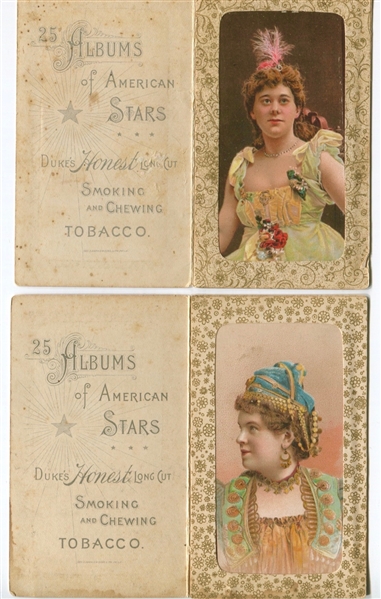 N98 Duke Actresses Lot of (2) Cards