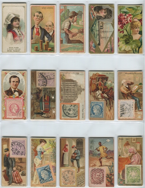 Mixed Lot of (34) Duke Tobacco Insert Cards