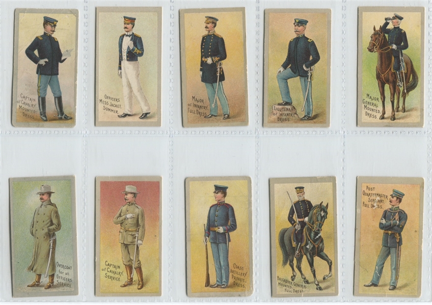 E170 Heide's Candy Military Complete Set of (24) Cards