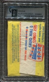 1956 Topps Flags of The World Unopened Wax Pack GAI 7.5 NM+ 