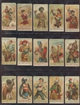 N3 Allen & Ginter Arms of All Nations Complete set of (50)