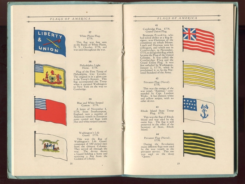 1910's John Wanamaker Flags of America Album