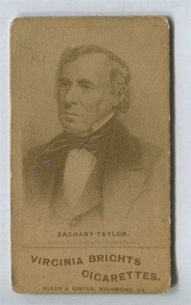 N51 Allen & Ginter Presidents - Zachary Taylor