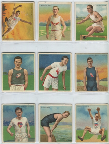 T218 Hassan and Mecca Athletes Lot of (41) Cards
