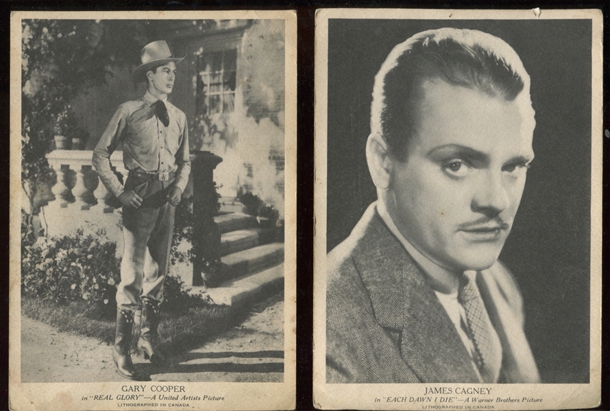 1940 O-Pee-Chee Movie Stars - Litho Canada - Lot of (31) Cards