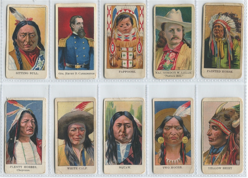 E50 John H. Dockman Wild West Gum Complete Set of (24) Cards