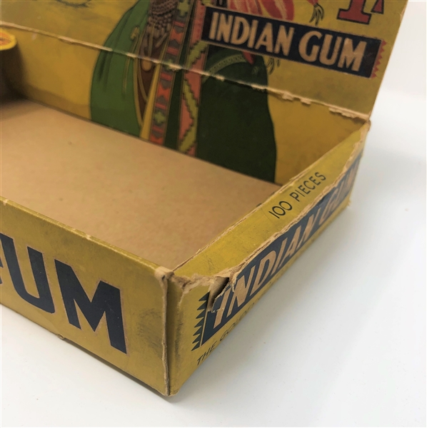 Beautiful 1933 Goudey Indian Gum Wax Box
