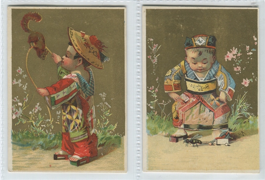 Swain, Earle & Company Set of (6) Trade Cards for Unknown Cigar