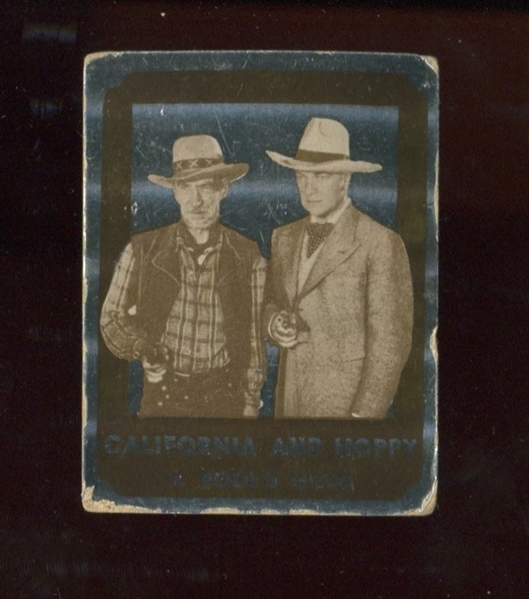 1950 Topps Hopalong Cassidy FOIL Card - Fool's Gold