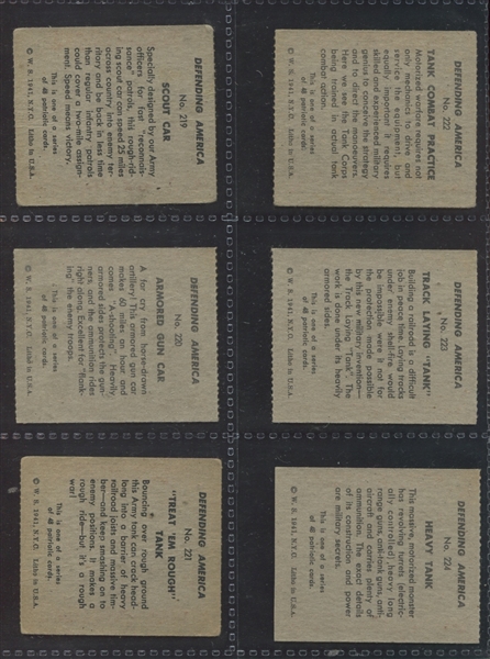 R40 Defending America Complete Set of (48) Cards