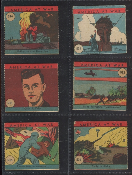 R12 America At War Complete Set of (48) Cards