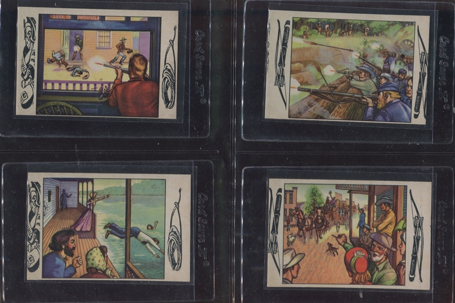 1953 Bowman Frontier Days Complete Set of (128) Plus PSA-Graded Extra
