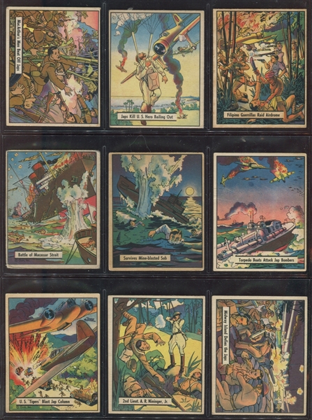 R164 Gum Inc War Gum Complete Set of (132) Cards