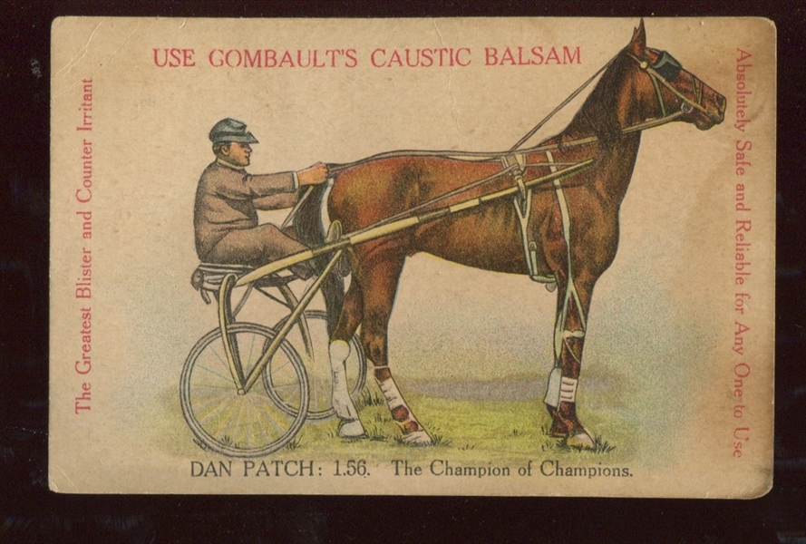Gombault's Caustic Balm Lot of (5) Horse Trade Cards