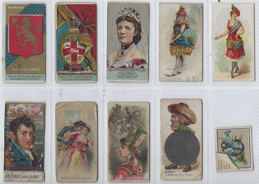 Mixed Lot of (24) 19th Century Tobacco Cards