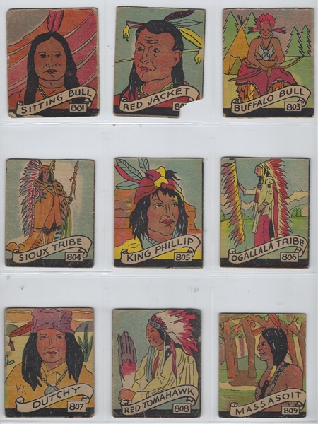 R131 Series of 48 Wild West Complete Set of (48) Cards