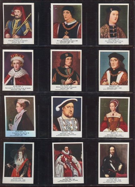 T47 Tareyton Cigarettes British Sovereigns Complete Set of (41) Cards