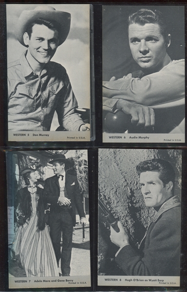 1959 Nu-Card Western High Grade Complete Set of (64) Cards