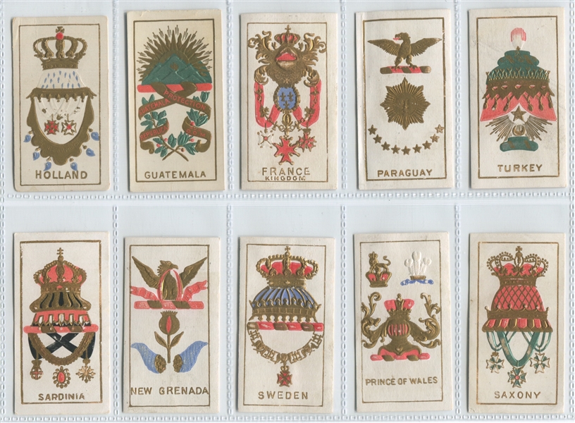 N181 Kimball Arms of Dominions Partial Set (26/48)