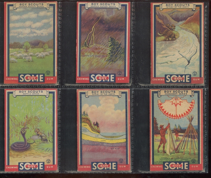 R26 Goudey Gum Boy Scouts Complete Set of (48) Cards