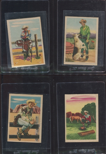 F278-19 Post Cereal Roy Rogers Pop-Out Card Complete Set of (36) Plus Extras