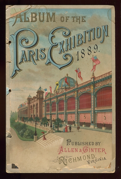 A23 Allen & Ginter Paris Exposition 1889 Album