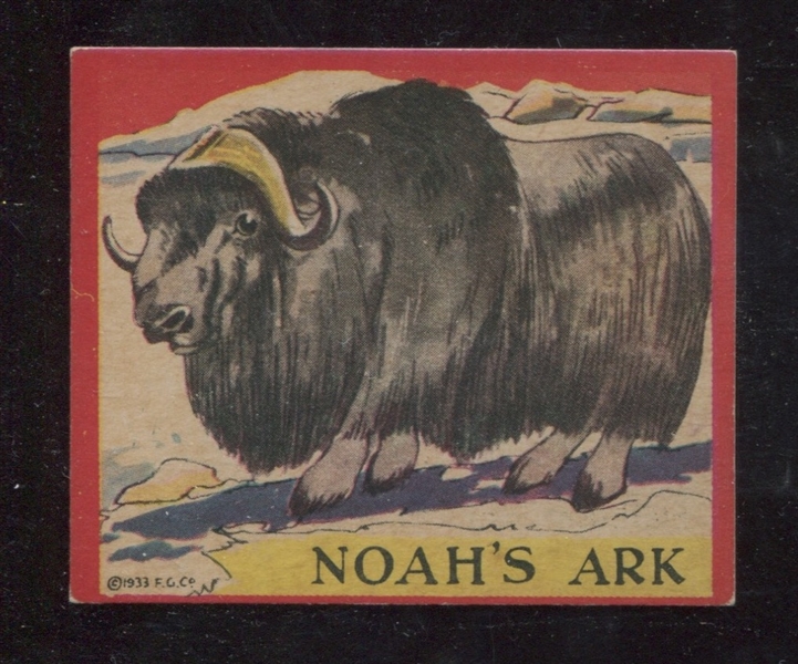 R100 Flatbush Gum Noah's Ark  Lot of (2) Excellent Cards