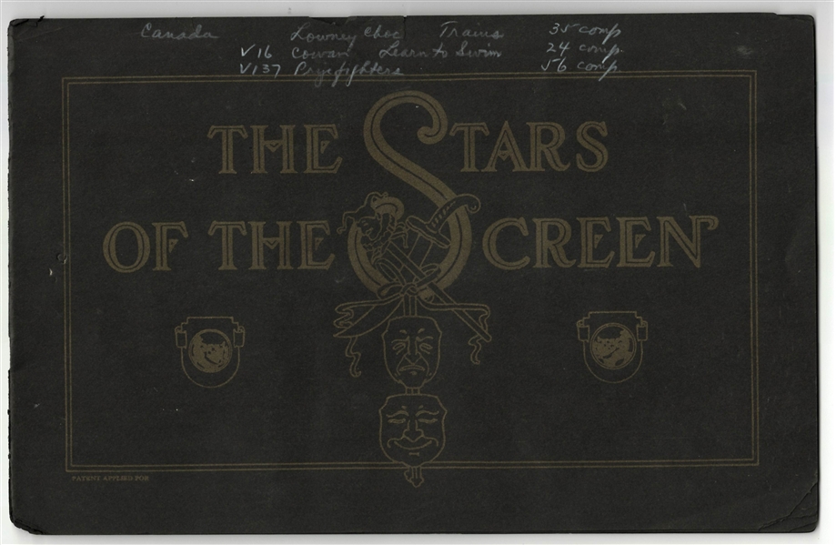 1920's E124 Stars of the Screen Album