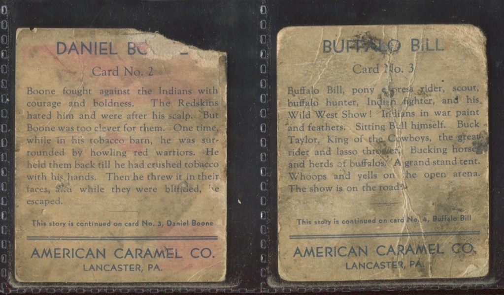 R14 American Caramel Lot of (8) Cards