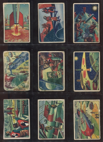 1951 Bowman Jets Rockets and Spacemen Lot of (42)