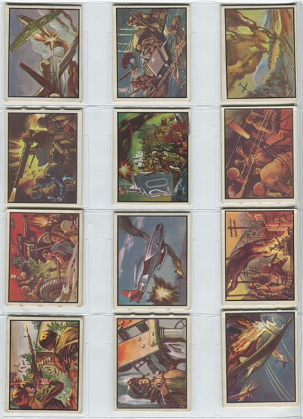 1950 Topps Freedom's War Complete Set of (203) Cards