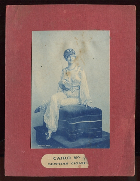 T2 Actresses (Egyptian Girls) Cabinet Type Card 