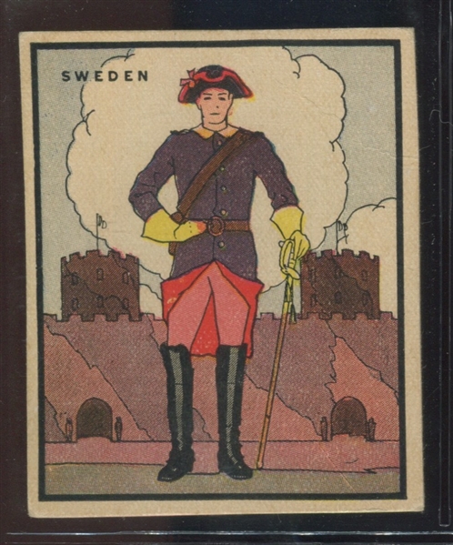 R139 E. Rosen Soldiers of the World Near Complete Set (28/36) Cards