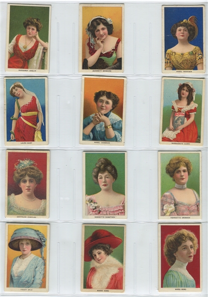 T27 Fatima Actress Complete Set of (84) Cards