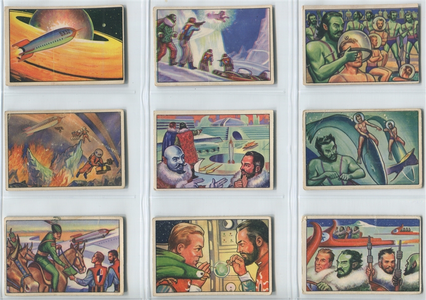 1951 Bowman Jets, Rockets and Spacemen Complete Set of (108) Cards