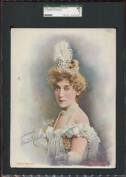 T1 Turkish Trophy Actress Cabinet - Annie Russell SGC40 VG3