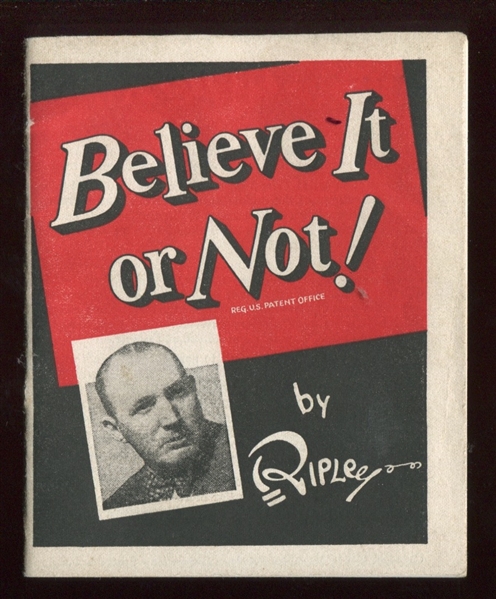 1941 Macmillan Petroleum Ripley's Believe It or Not! Advertising Booklet