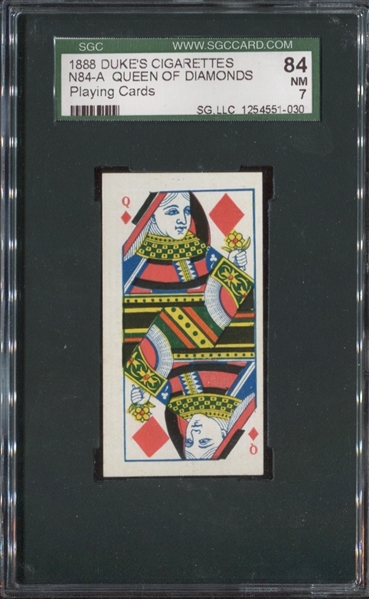 N84 Duke Playing Cards Lot of (4) High Grade Cards