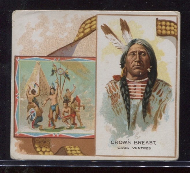 N36 Allen & Ginter American Indians - Crow's Breast