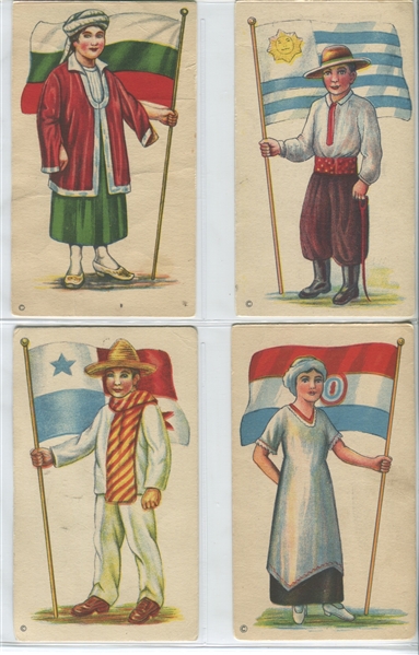 D58 Weber Baking Nations Cards Lot of (9) Cards