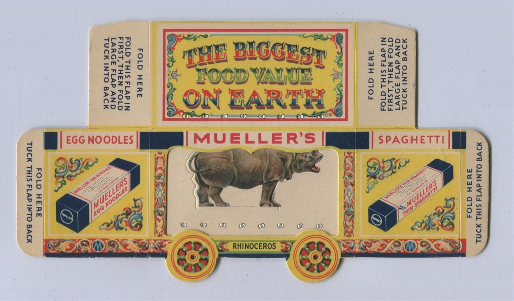 F-UNC Interesting Pair of Mueller Spaghetti Animal Complete Boxes
