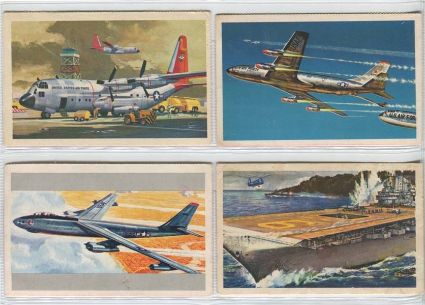UM26-4 Revell Models Development of Naval Flight Lot of (12) Cards