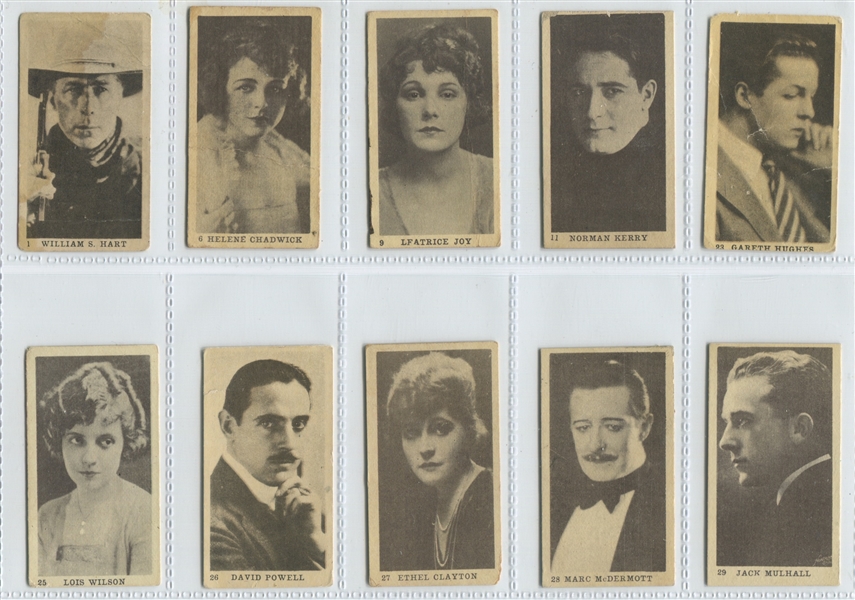 T85 Strollers Tobacco Actors/Actresses Lot of (121) From Multiple Series