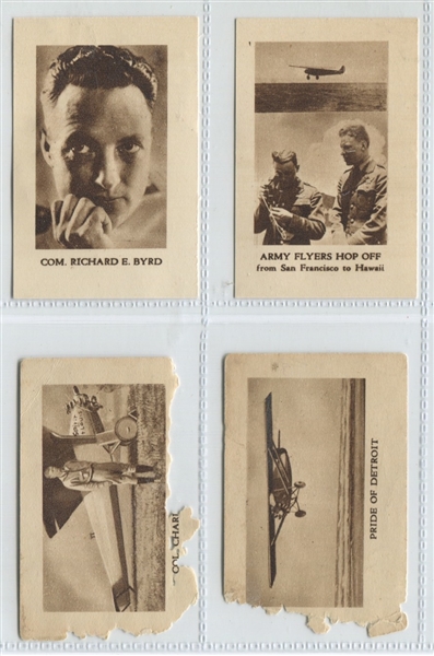 E-UNC Star Player Candy Lot of (4) TOUGH Aviation Cards 