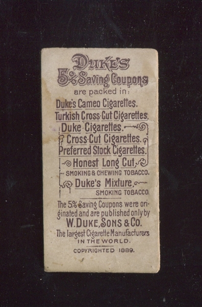 N92 Duke Tobacco Directory of Merchants Booklet #1