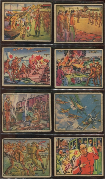 R69 Gum Inc Horrors of War Complete Set of (288) with Wrapper and Possible Ad Pages