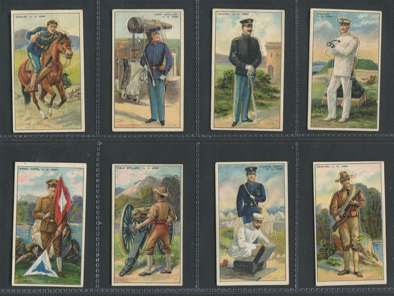 T81 Recruit Tobacco Military Series Lot of (31) Cards 