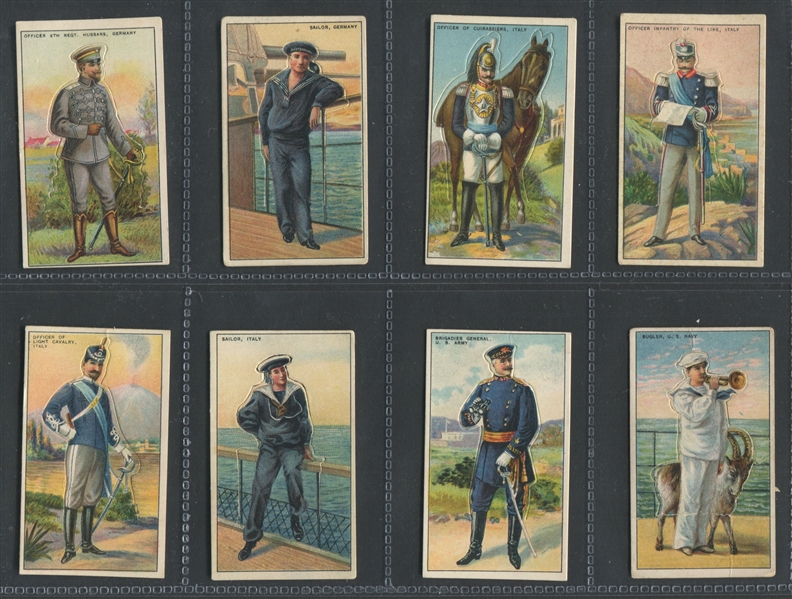 T81 Recruit Tobacco Military Series Lot of (31) Cards 