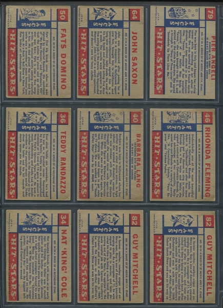 Great 1930's-1960's Gum Card Lot of (40) Cards from a Number of Issues